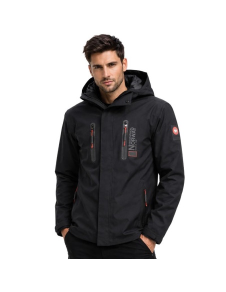 Kurtka przejściowa męska geographical norway ayoube black db men 009 (sz2204h/gn-black)