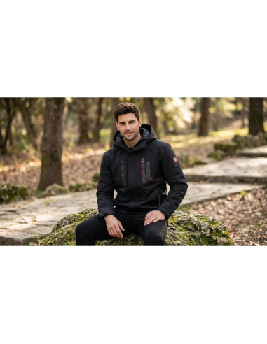 Kurtka przejściowa męska geographical norway ayoube black db men 009 (sz2204h/gn-black)