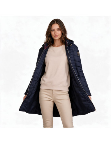 Parka damska geographical norway bealize navy db lady  093 (wy4740f/gn-navy)