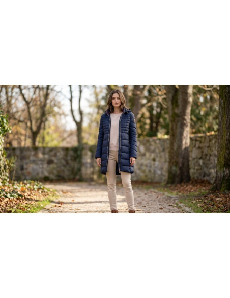 Parka damska geographical norway bealize navy db lady  093 (wy4740f/gn-navy)
