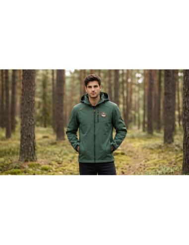 Softshell męski geographical norway tolympia green db men 009 (wz8535h/gn-green)