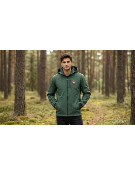 Softshell męski geographical norway tolympia green db men 009 (wz8535h/gn-green)