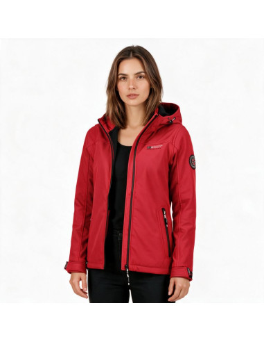 Softshell damski geographical norway takeni db red lady 009 (wy9179f/gn-red)