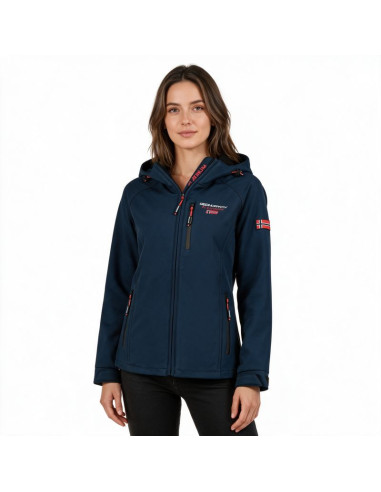 Softshell damski geographical norway tacer db navy lady 009 (wy9181f/gn-navy)