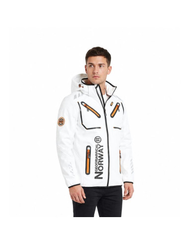 Softshell męski geographical norway rainbow men white ques 056 size xl (wu1270h/gn-white)