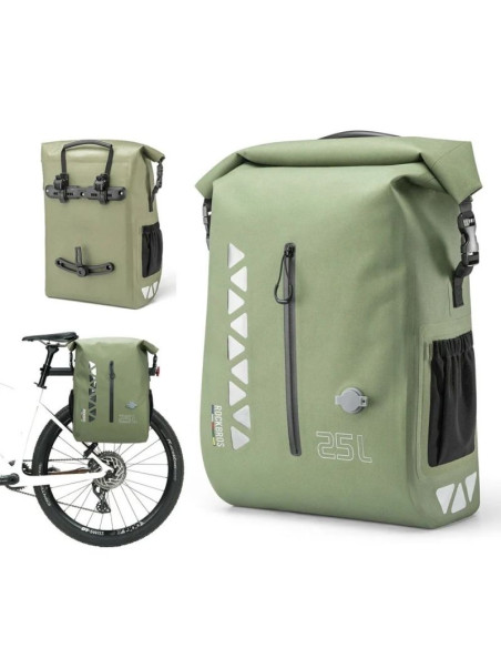 Rockbros torba na bagażnik 30140114002 khaki 25l