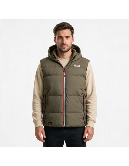 Kamizelka męska geographical norway vito kaki db men 001 (wz6239h/gn-kaki)