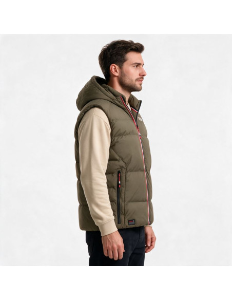 Kamizelka męska geographical norway vito kaki db men 001 (wz6239h/gn-kaki)