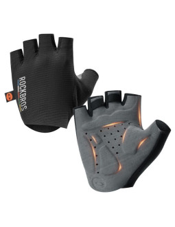 Rockbros rękawiczki rowerowe 162200490 czarne xl