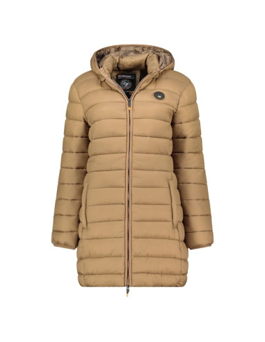Kurtka damska geographical norway atikamap long hood taupe db lady 233 (wz5137f/gn-taupe)