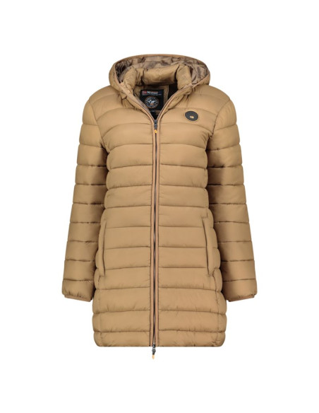Kurtka damska geographical norway atikamap long hood taupe db lady 233 (wz5137f/gn-taupe)