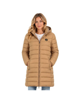 Kurtka damska geographical norway atikamap long hood taupe db lady 233 (wz5137f/gn-taupe) 2