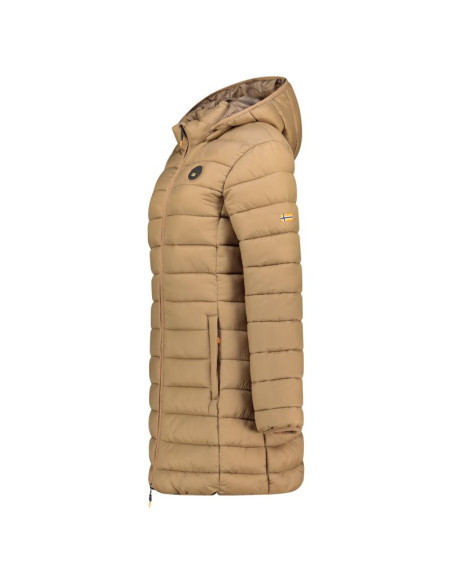 Kurtka damska geographical norway atikamap long hood taupe db lady 233 (wz5137f/gn-taupe)
