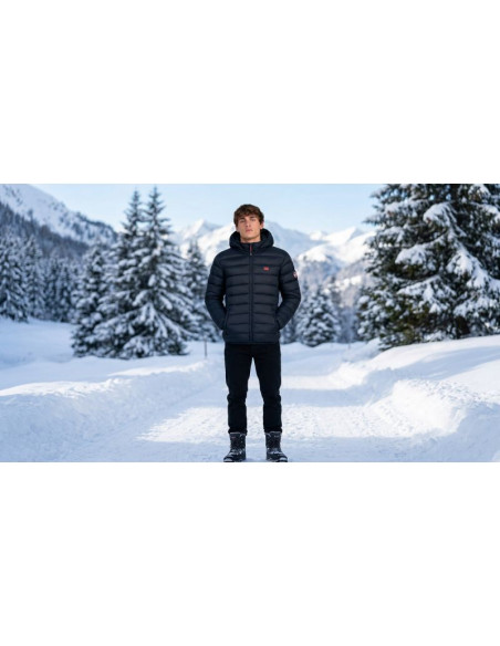 Kurtka męska geographical norway amigo hood black db men 096 (wa1455h/gn-black)