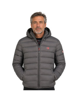 Kurtka męska geographical norway amigo hood dgrey db men 096 (wa1459h/gn-dark grey)