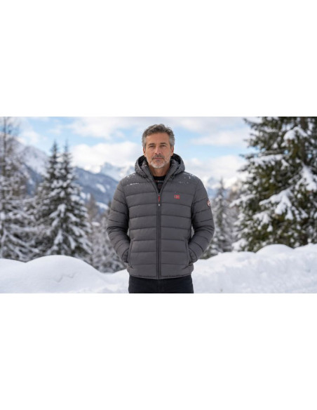 Kurtka męska geographical norway amigo hood dgrey db men 096 (wa1459h/gn-dark grey)