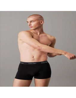 Calvin klein bokserki majtki męskie relaxed 3-pak modne bawełniane zielone szare granatowe 2