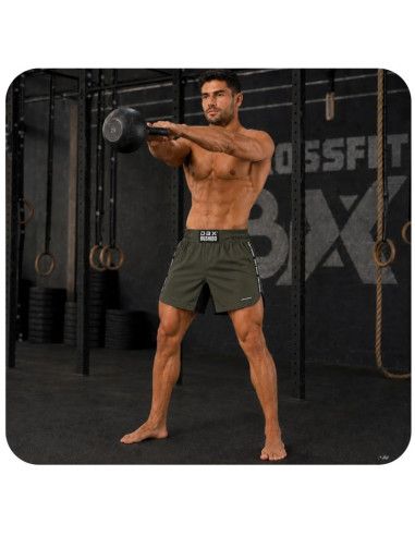 Spodenki shorty mma army green combatwear v2 | dbx bushido