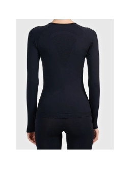 Bezszwowa bielizna narciarska, termoaktywna, z wykończeniem szybkoschnącym - longsleeve damski 4f 4fwaw26useaf326-20s 2