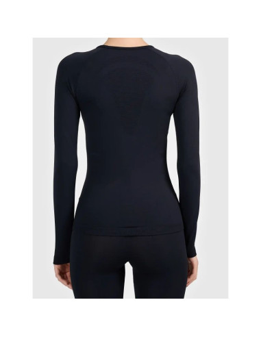 Bezszwowa bielizna narciarska, termoaktywna, z wykończeniem szybkoschnącym - longsleeve damski 4f 4fwaw26useaf326-20s