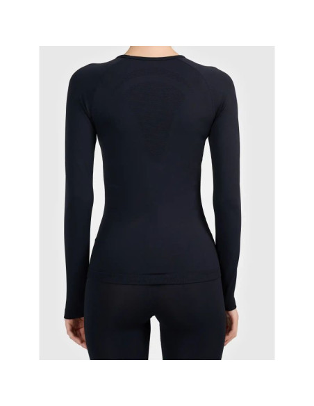 Bezszwowa bielizna narciarska, termoaktywna, z wykończeniem szybkoschnącym - longsleeve damski 4f 4fwaw26useaf326-20s