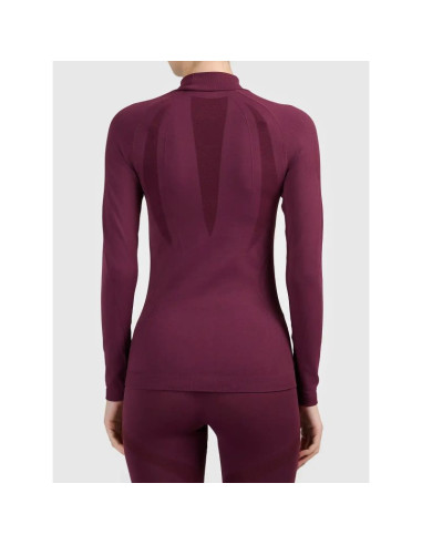 Bezszwowa bielizna narciarska, termoaktywna, z wykończeniem szybkoschnącym - longsleeve damskie 4f 4fwaw26useaf324-60s