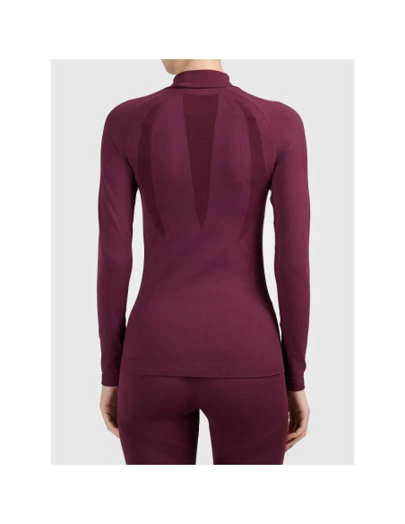 Bezszwowa bielizna narciarska, termoaktywna, z wykończeniem szybkoschnącym - longsleeve damskie 4f 4fwaw26useaf324-60s