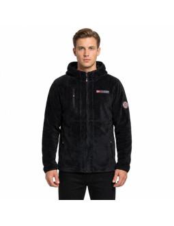 Polar męski geographical norway upload hood black db men 224 (wy3383h/gn-black)