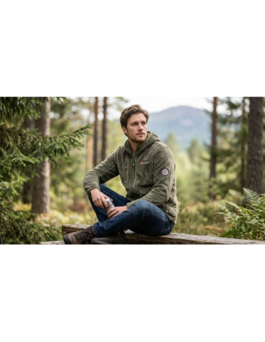 Polar męski geographical norway upload hood olive db men 224 (wy3387h/gn-olive)
