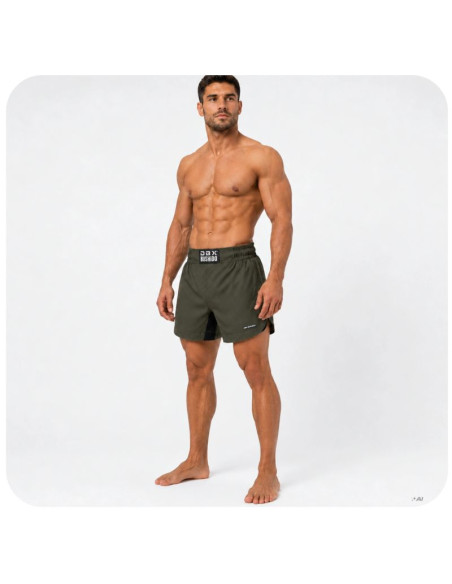 Spodenki shorty mma army green combatwear v1 | dbx bushido