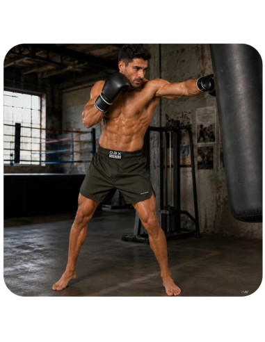 Spodenki shorty mma army green combatwear v1 | dbx bushido
