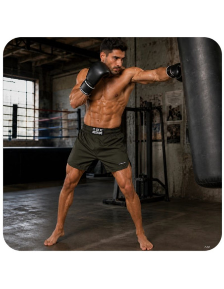 Spodenki shorty mma army green combatwear v1 | dbx bushido
