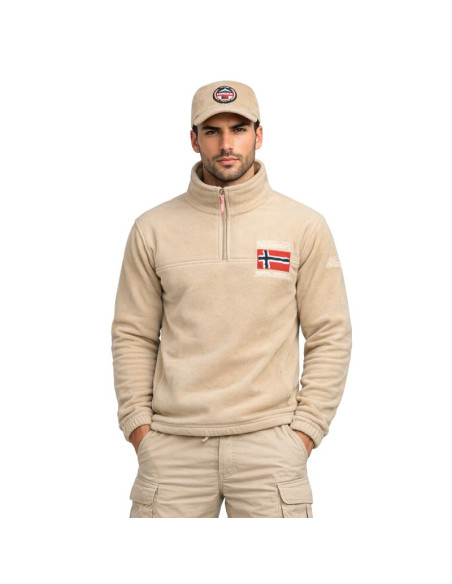 Polar męski geographical norway tequateur beige db men 233 (wz6694h/gn-beige)