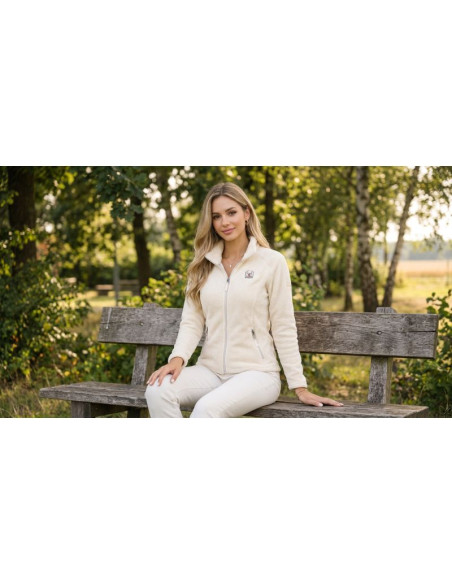 Polar damski geographical norway ticarina off white db lady 0124 (wz8084f/gn-off white)