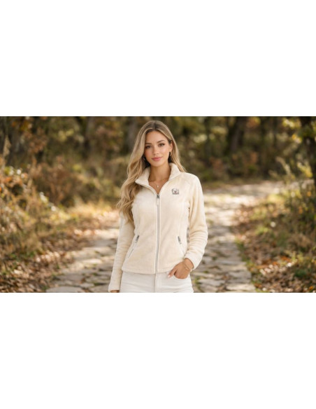 Polar damski geographical norway ticarina off white db lady 0124 (wz8084f/gn-off white)