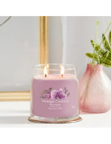 Świeca średnia wild orchid yankee