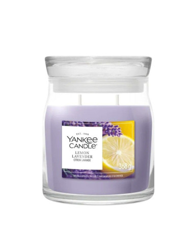 Świeca średnia lemon lavender yankee