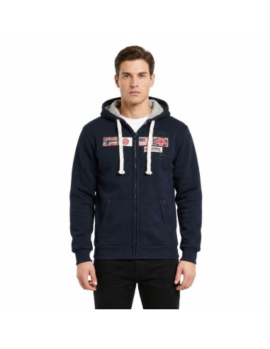 Bluza męska geographical norway gorma men 100 eo +bs (wt1880h/gn-navy)