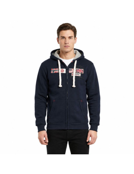 Bluza męska geographical norway gorma men 100 eo +bs (wt1880h/gn-navy)