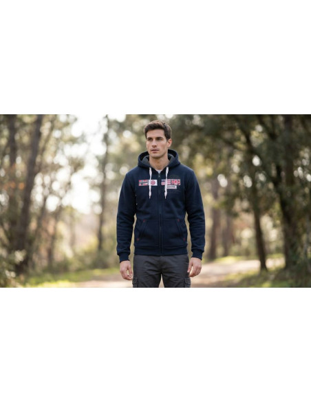 Bluza męska geographical norway gorma men 100 eo +bs (wt1880h/gn-navy)