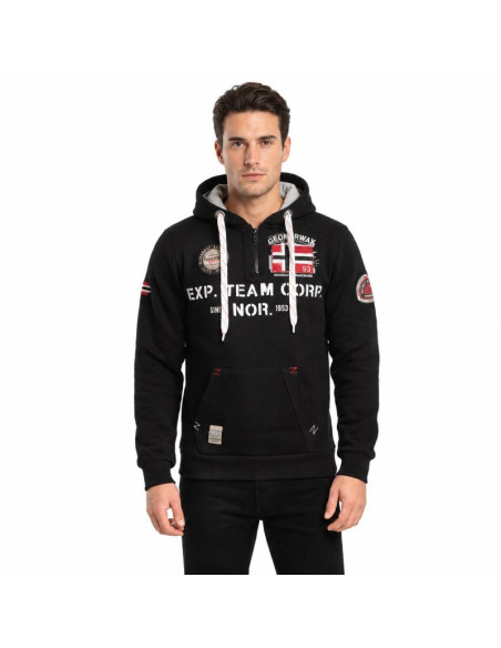Bluza męska geographical norway goptaine men 100 eo bs2 (wt1885h/gn-black)