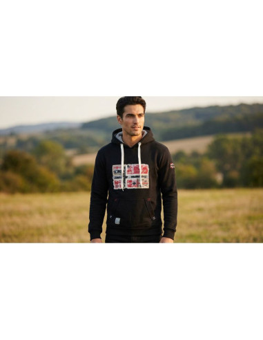 Bluza męska geographical norway gpepe 2 men 100 eo bs2 (wt1874h/gn-black)