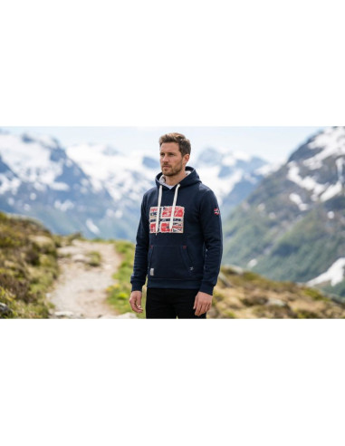 Bluza męska geographical norway gpepe 2 men 100 eo bs2 (wt1874h/gn-navy)