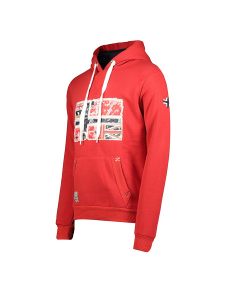 Bluza męska geographical norway gpepe 2 men 100 eo bs2 (wt1874h/gn-red)