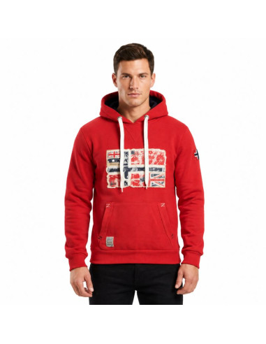 Bluza męska geographical norway gpepe 2 men 100 eo bs2 (wt1874h/gn-red)