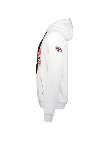 Bluza męska geographical norway gpepe 2 men 100 eo bs2 (wt1874h/gn-white)