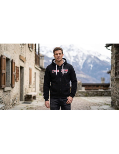 Bluza męska geographical norway gorma men 100 eo +bs (wt1880h/gn-black)