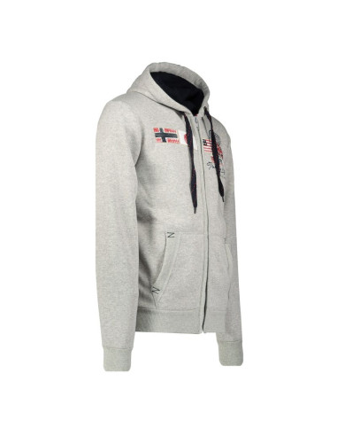 Bluza męska geographical norway gorma men 100 eo +bs (wt1880h/gn-blended grey)