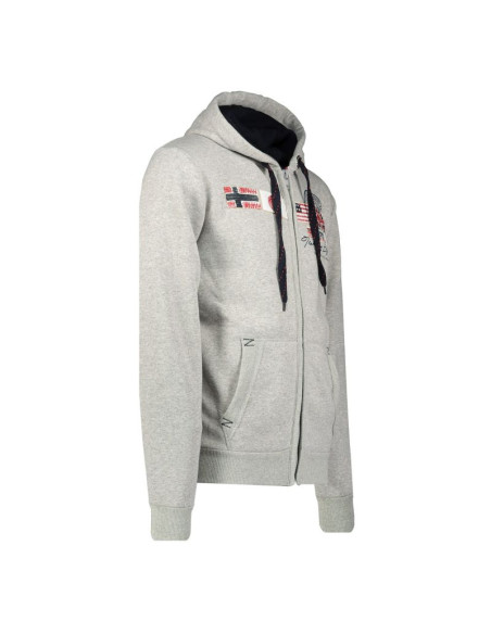 Bluza męska geographical norway gorma men 100 eo +bs (wt1880h/gn-blended grey)