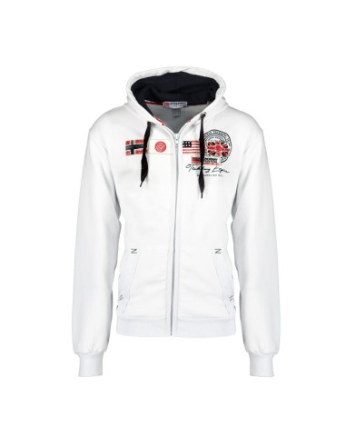 Bluza męska geographical norway gorma men 100 eo +bs (wt1880h/gn-white)